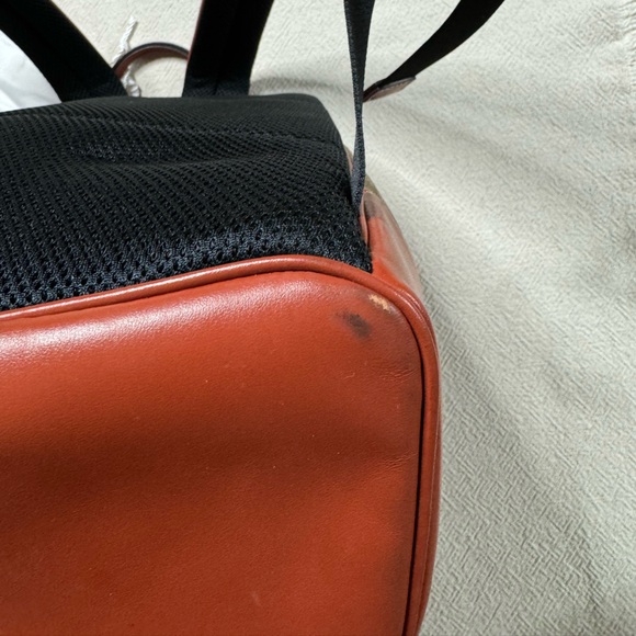 Coach x Peanuts Snoopy Christmas Logo Brown Backpack - Picture 9 of 12